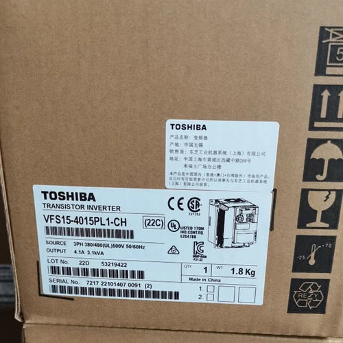 VFS15-4015PL1-CH New Sealed TOSHIBA TRANSISTOR INVERTER VFS15-4015PL1-CH