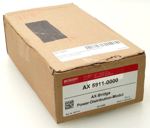 Beckhoff Schnellverbindungssystem AX-Bridge | Rev. C | AX5911-0000