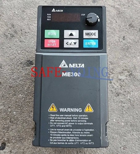 One Used DELTA VFD4A8ME21ANNAA 0.75KW 220V Inverter