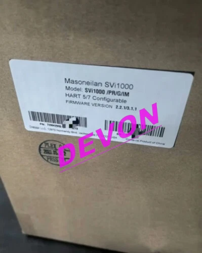 Masoneilan SVI1000/G/IM Intelligent valve positioner SVI1000/G/IM