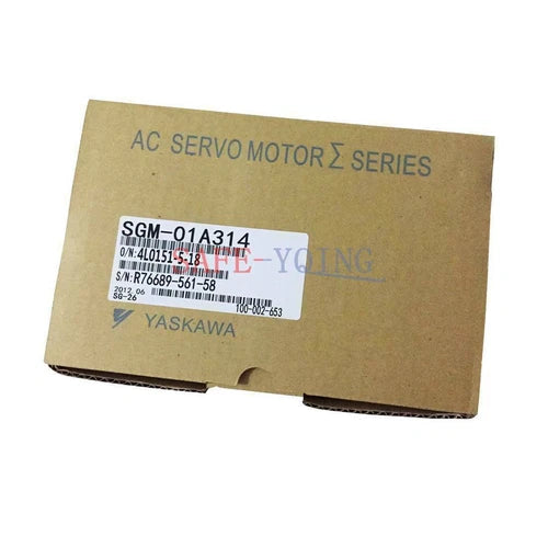 1PC Yaskawa SGM-01A314 servo motor