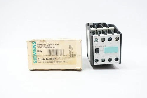 Siemens 3TH4244-0AN2 Ac Contactor 220v-ac 16a Amp 4kw