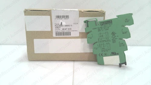 PHOENIX CONTACT PLC-RSC- 24DC/ 1- 1/ACT BOX 8, RELAY MODULE, 2967109, NE #337249