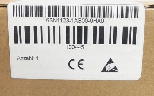 6SN1123-1AB00-0HA0 New SIEMENS SIMODRIVE 611 6SN1123-1AB00-0HA0