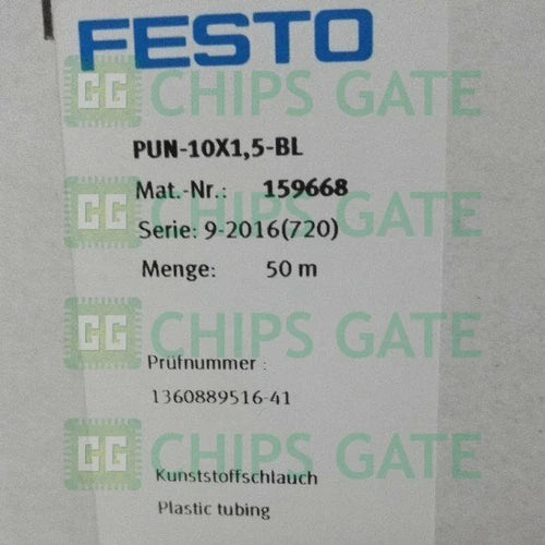 1 pe?a nova FESTO trachea PUN-10X1,5-BL 159668 envio r¨¢pido