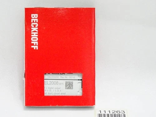 Beckhoff EL2008 0015 digitale Ausgangsklemme / Neu OVP versiegelt