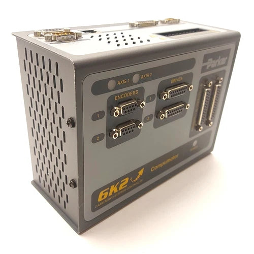 Parker 6K2-NK Compumotor Servo/Stepper Motion Control, 2-Axis, RS-232, 24VDC