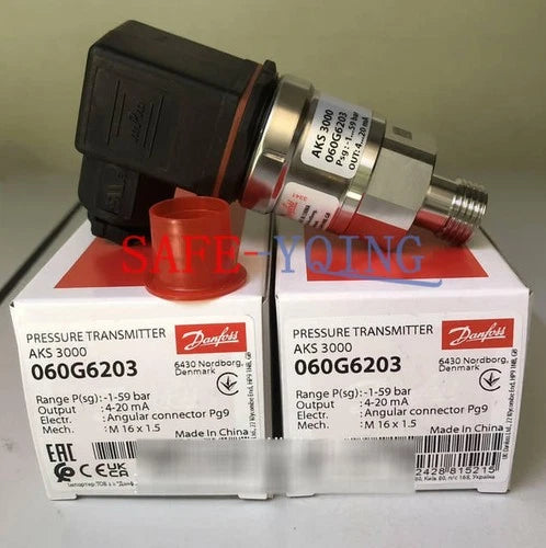 One NEW Danfoss AKS3000 060G6203 Pressure Transmitter