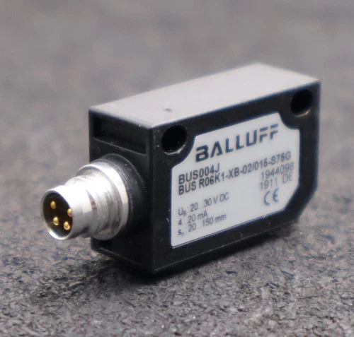 BALLUFF Ultrasonic Sensors with Digital and Analog Output BUS004J BUS R06K1-XB