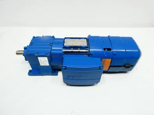 Sew Eurodrive R17DRS71S4BE05HR/AS7W Gearmotor 3ph 230/460v-ac 78-470rpm 0.5hp