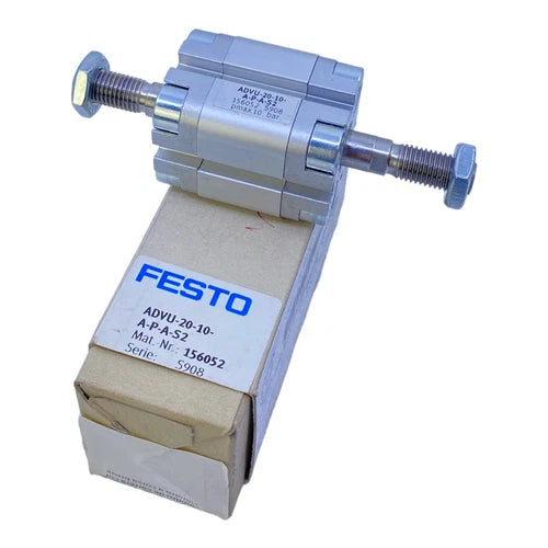 Festo ADVU-20-10-A-P-A-S2 Kompaktzylinder 156052 pmax. 10 bar ADVU-20-10-A-P-A-S