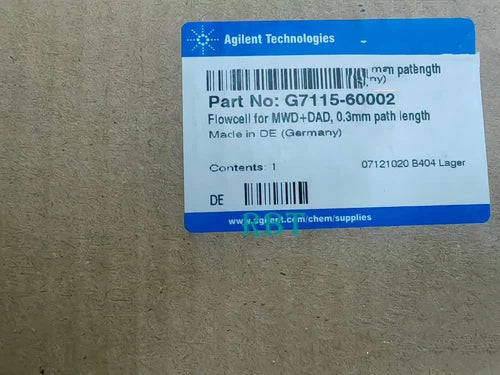Agilent G7115-60002 Prepared Flow Electricity brand new fedex or DHL