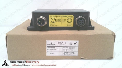 EMERSON-SOLA SCP100S24X-CP1, AC/DC ENCLOSED POWER SUPPLY (PSU), NEW #336650