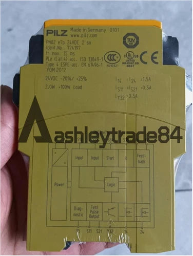 1PCS New PILZ safety relay PNOZ e7p 24VDC 2 so 774197