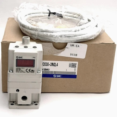 SMC ITV2030-31N2L4 Electro-Pneumatic Regulator, 0-10VDC Input, 1-5VDC Output