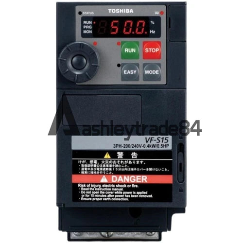1PC Toshiba Inverter VFS15-4004PL1-CH Three-phase 400V/0.4KW New