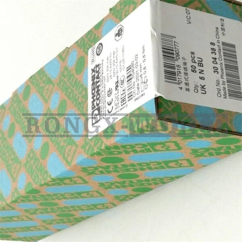 50PCS Phoenix Contact Terminals 3004388 UK 5 N BU NEW