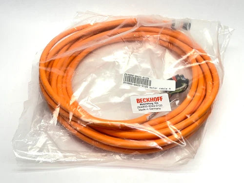 Beckhoff ZK4800-8022-0120 Motor Connection Cable 12m