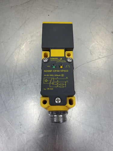 Turck Proximity Switch Sensor Ni20NF-CP40-VP4X2.                            5D-2