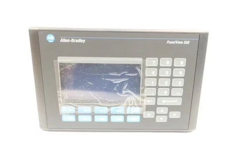Allen Bradley 2711-K5A8L1 Panelview 550 Operator Interface Panel Ser H