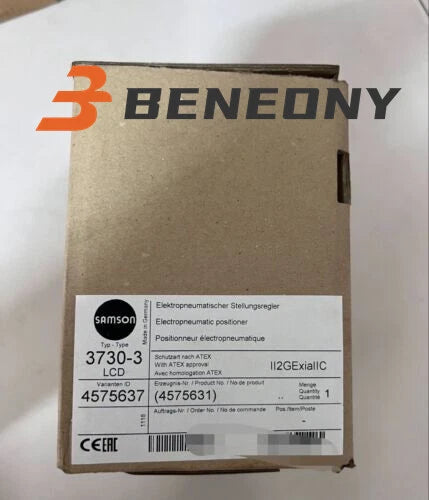1PCS NEW SAMSON 3730-3 Valve positioner Fast FedEx or DHL