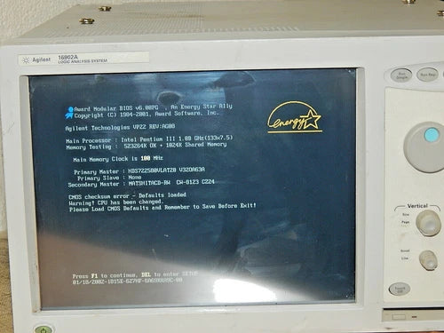 Agilent 16902A Logic Analyzer Mainframe   s.Bitte Bilder Used