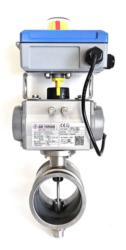 Air Torque DR00030U Schwenkantrieb AZ Absperrklappe  CCR8ASTAZ1JS COM-Modul