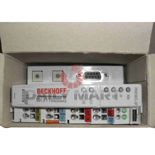 BECKHOFF BK3110 PROFIBUS Bus Coupler for up to 64 Digital Bus Terminals 12 Mbaud