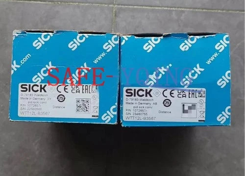 One new SICK WTT12L-B3567 sensor
