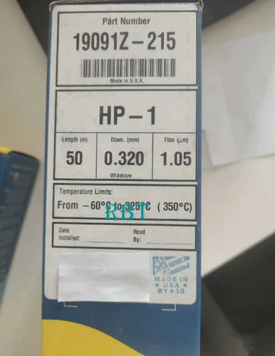 Agilent 19091Z-215 Gas Chromatography Column brand new fedex or DHL