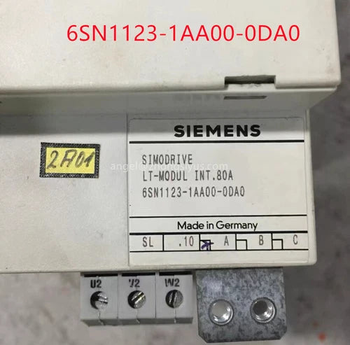 6SN1123-1AA00-0DA0 used 100% test ok SIMODRIVE 611 power module, 1-axis, 80 A