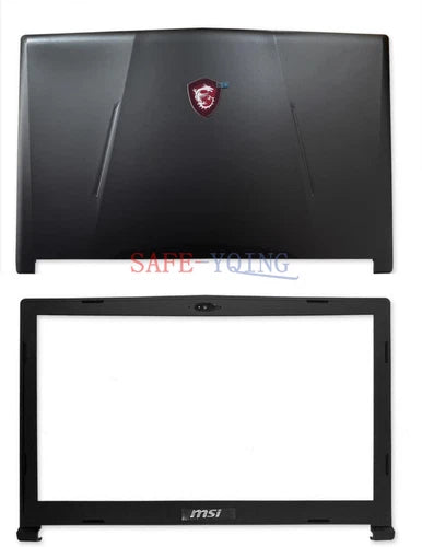 1PC laptop LCD Back Cover & LCD Front BezeL For MSI GL63 MS-16P4 Leopard 8RE