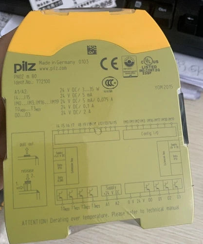 772100 New Sealed PILZ PNOZ m b0 772100 Safety Relay 772100