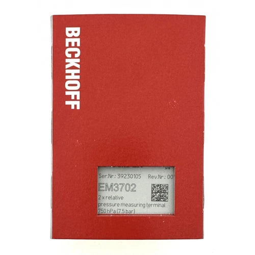 Beckhoff EtherCAT Terminal, 2-Channel Analog Input - EM3702 - NEU