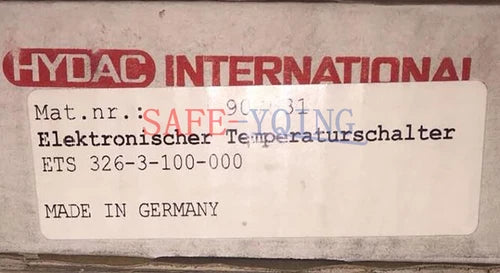 1PC NEW HYDAC Temperature Sensor ETS326-3-100-000