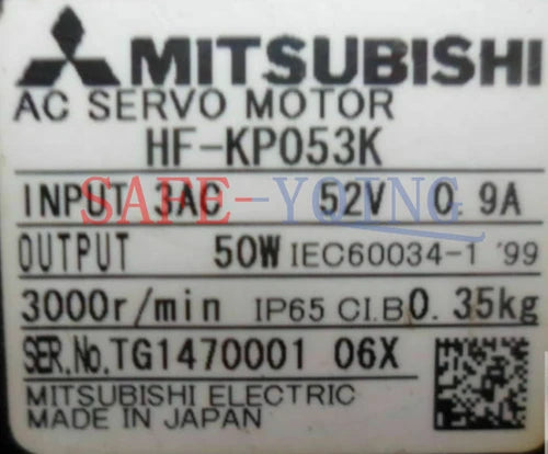 NEW 1PC Mitsubishi servo motor HF-KP053K