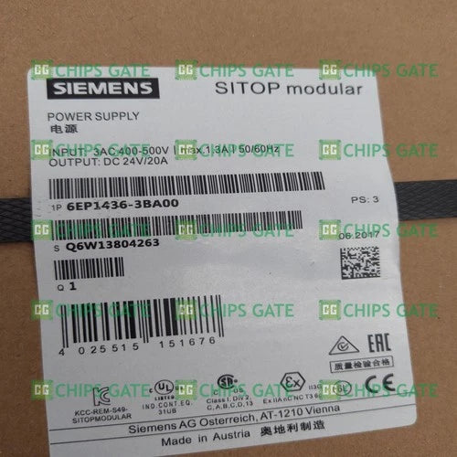 1 pe?a nova Siemens 6EP1436-3BA00
