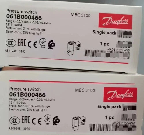 1PC Danfoss 061B000466 Pressure Switch 061B000466 New