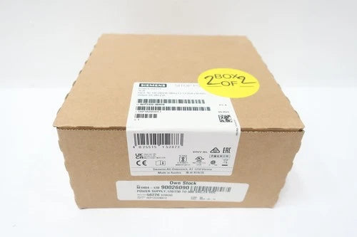 Siemens 6EP1333-3BA10 Power Supply 24vdc 5a 120-230vac/230-500vac