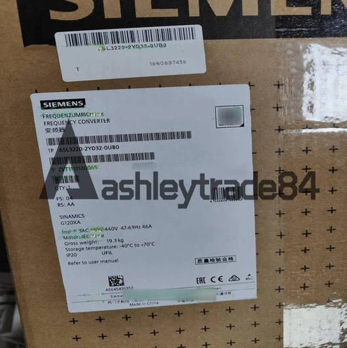 1PCS NEW SIEMENS Inverter 22KW 6SL3220-2YD32-0UB0 6SL3 220-2YD32-0UB0