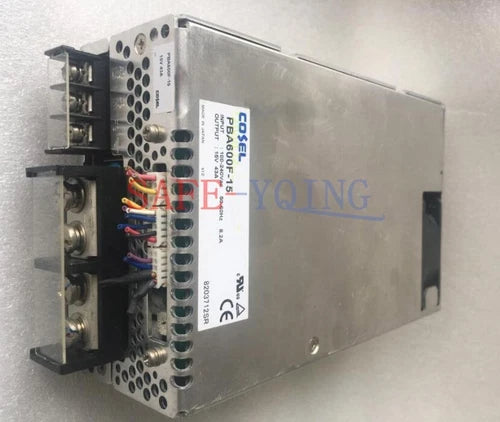 Used 1PC COSEL PBA600F-15 15V 43A Switching Power Supply