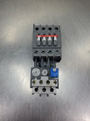 ABB A26-30-10 45A AC Contactor w/ TA25 DU Auxiliary Contact.             4A-43.1