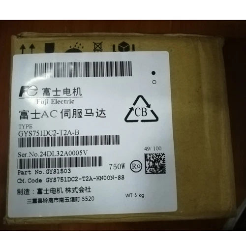 Fuji GYS751DC2-T2A-B 1PC New GYS751DC2T2AB Servo Motor