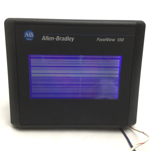 Allen Bradley 2711-T5A20L1 PanelView 550 Touch Screen, Series B, *Bad Screen*
