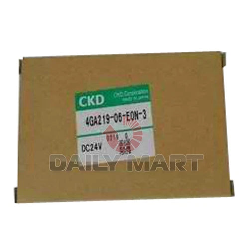Brand New CKD 4GA219-06-E0N-3 Solenoid Pneumatic Valve PLC