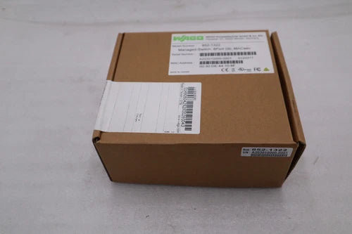 NEW IN BOX WAGO 852-1322 Switch Ethernet Managed Port Count STOCK H736
Opens in a new window or tab