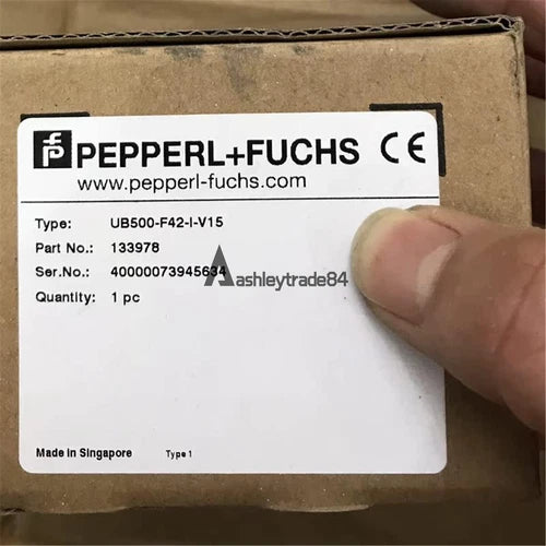 Pepperl+Fuchs UB500-F42-I-V15 sensor