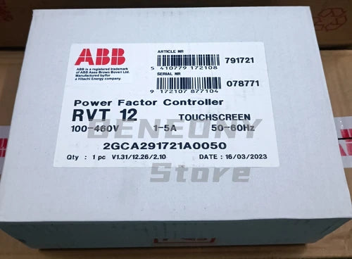 ABB RVT-12 2GCA291721A0050  POWER FACTOR CONTROLLER NEW IN BOX Fast delivery
