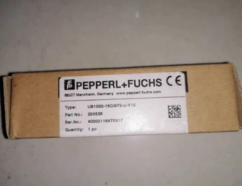NEW PEPPERL+FUCHS UB1000-18GM75-U-V15 Ultrasonic Sensor