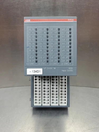 ABB DI524 B8 DIGITAL INPUT MODULE 1SAP240000R0001 w/TERMINAL Mod TU516.    3B-13